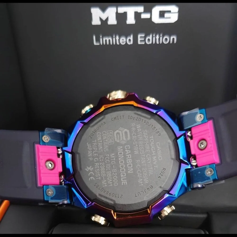 G-Shock Blue Phoenix Rainbow Limited Edition